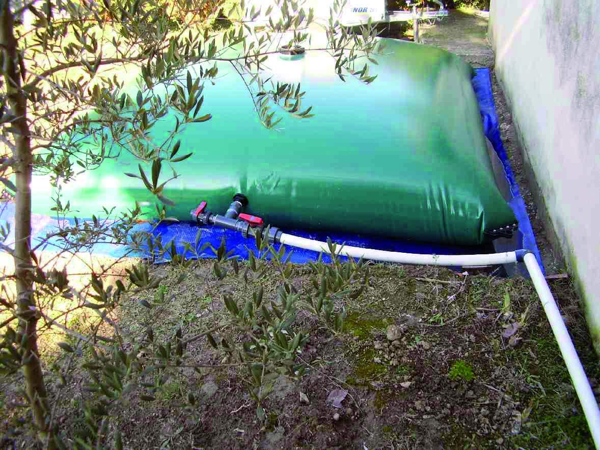 Citerne Souple de récupération d'eau de pluie - 30 m³