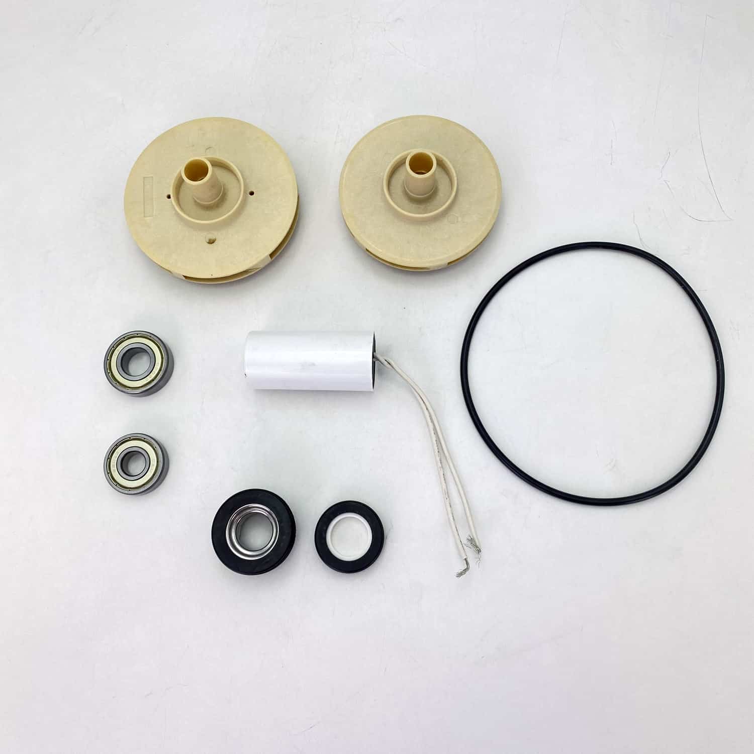 Kit Pièces Rechange Pour Pompe Piscine SPS - Couvercle Pré-filtre Transparent, Joints Toriques, Tamis, Raccords