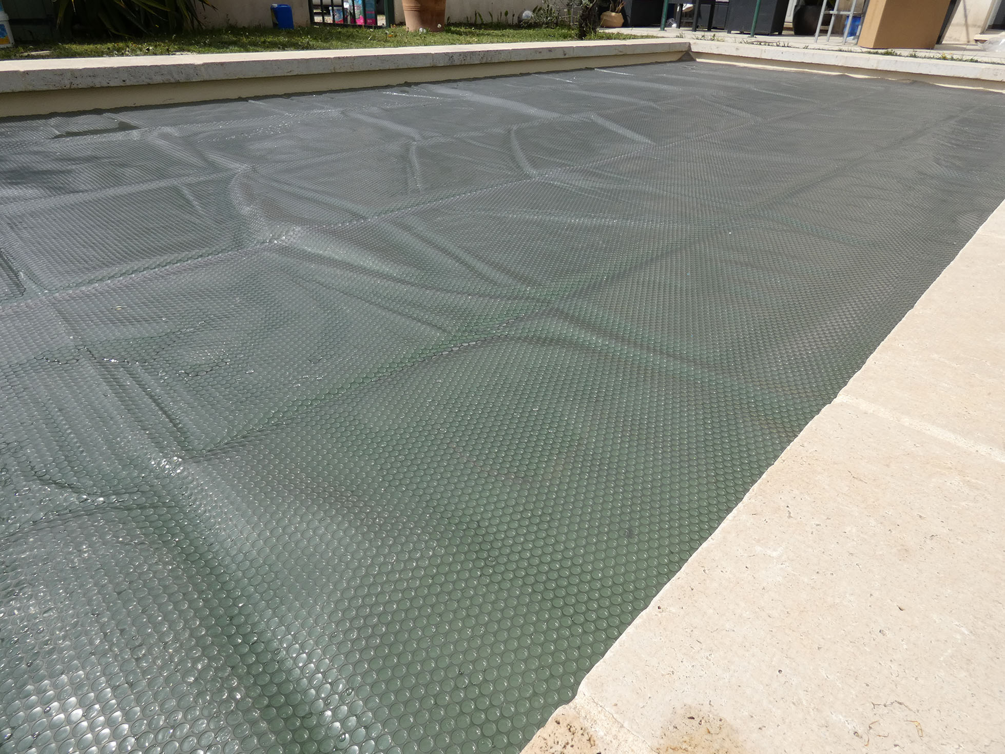 Cape-Couverture de piscine solaire X96 cm, imperméable, protection