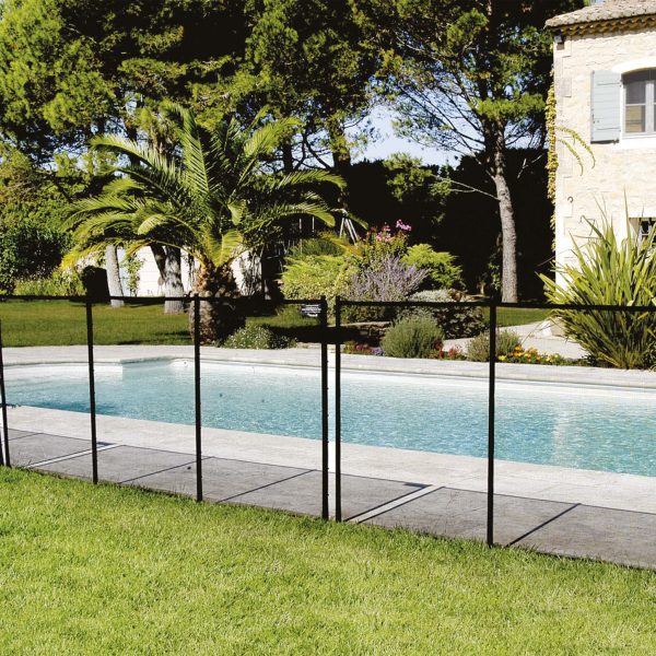 Barrière de sécurité piscine Classique, clôture à barreaux en