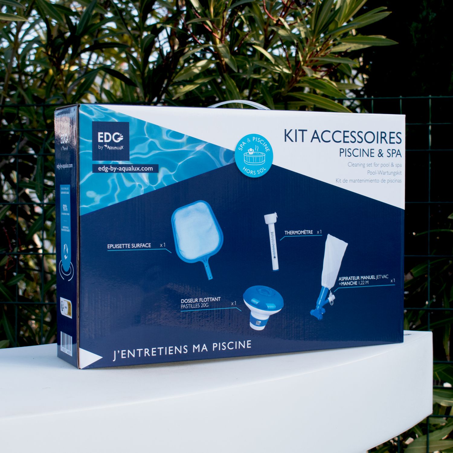 Kit Entretien Piscine accessoires Nettoyage pour Piscine Hors-Sol