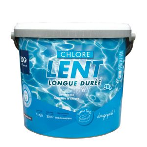 CHLORE CHOC PLUS - GALETS 250G EDG BY AQUALUX SEAU DE 3 KG