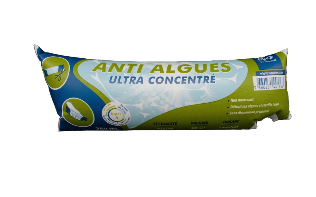 Anti-Algues Ultra Concentré – Berlingot 250 ml – EDG BY AQUALUX