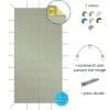 W1.3 Cavites devacuation des eaux de pluie piton douille sandowclic avec passant darrimage