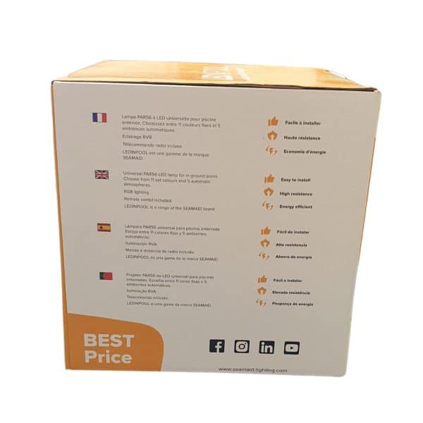 109006 Lampe Led Par56 Standard Best Price 81 Led Rgb Télécommande (2)