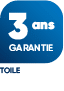 63x90px garantie 3 ans toile bleu