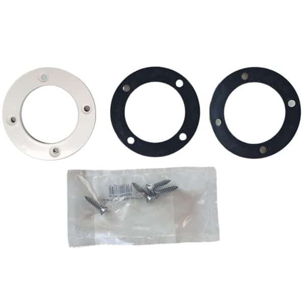 ZERF101 Bride joints et vis pour refoulement et prise balai les 2 component prime