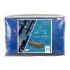 108792 Couverture Solaire Ovale 3 65 x 6 m Bleu Foncé 180 Microns