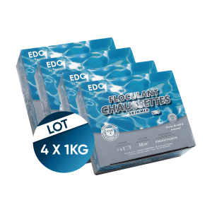 108701 Chaussette Cartouche Floculant Piscine EDG 32 unités 4kg