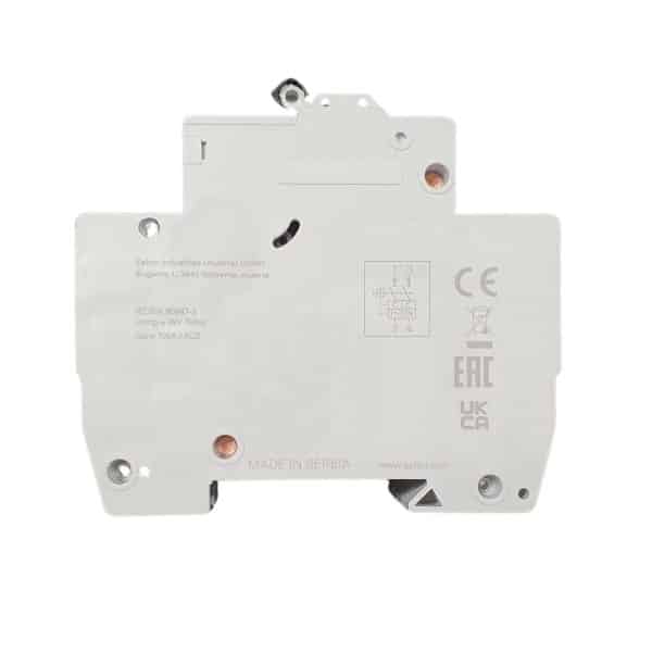 AQUPK6M Disjoncteur Moteur Bipolaire Monophasé pour Pompe Piscine – Calibre 4 6,3 A (3)