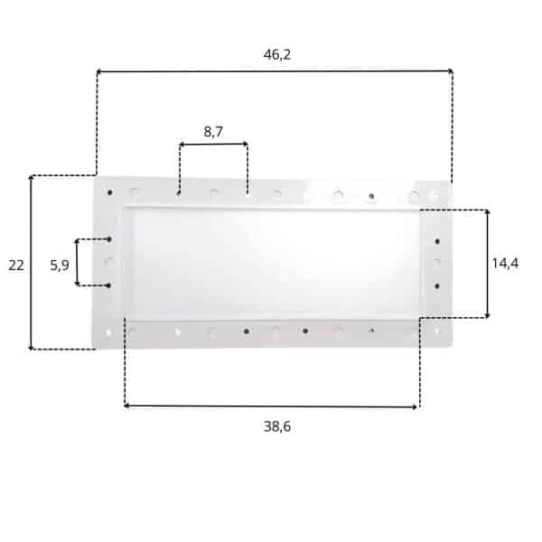 DIM bride pour skimmer hayward sp1085 ZHSK012