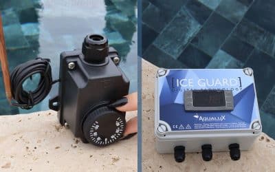 Comparatif entre un relais de mise hors gel mécanique et digital pour piscine