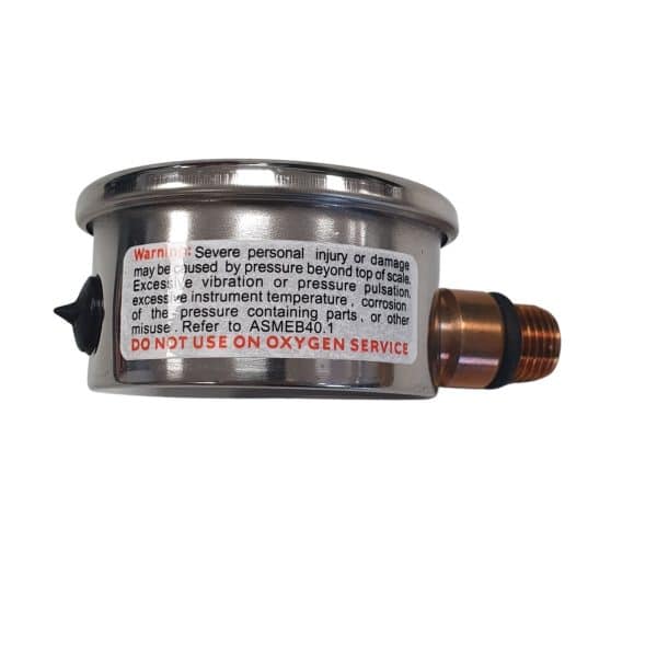 ZAVFC05 Manomètre pour filtre à Cartouche VIATLIA VITFC 0 4 B 14de pouce Inox Glycérine (5)