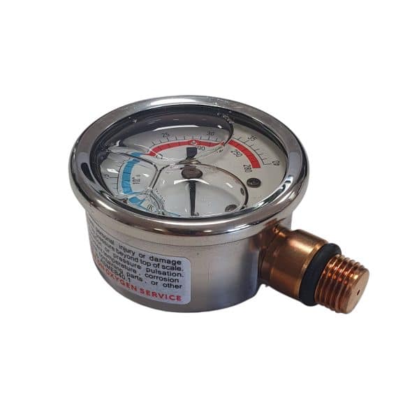 ZAVFC05 Manomètre pour filtre à Cartouche VIATLIA VITFC 0 4 B 14de pouce Inox Glycérine (7)