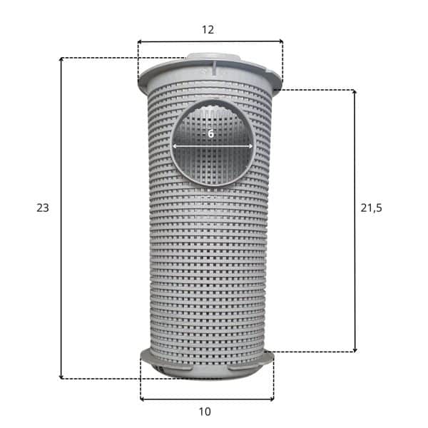 ZDPU29 Panier de préfiltre pour Pompe de Filtration PULSO (5)
