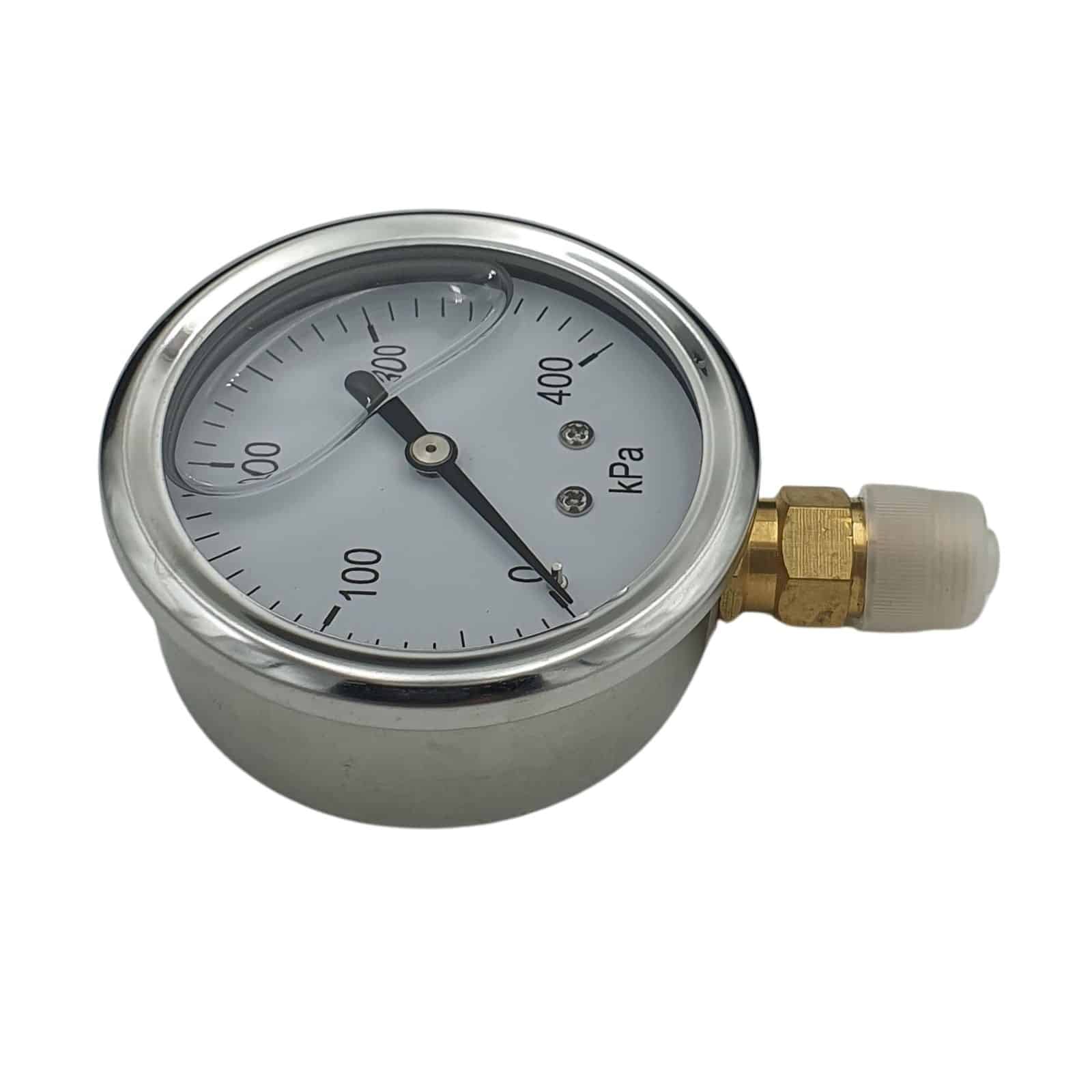 ZALA05 Manomètre à Bain d'Huile pour Filtre LACRON ET MICRON de WATERCO (Montage arrière) (4)