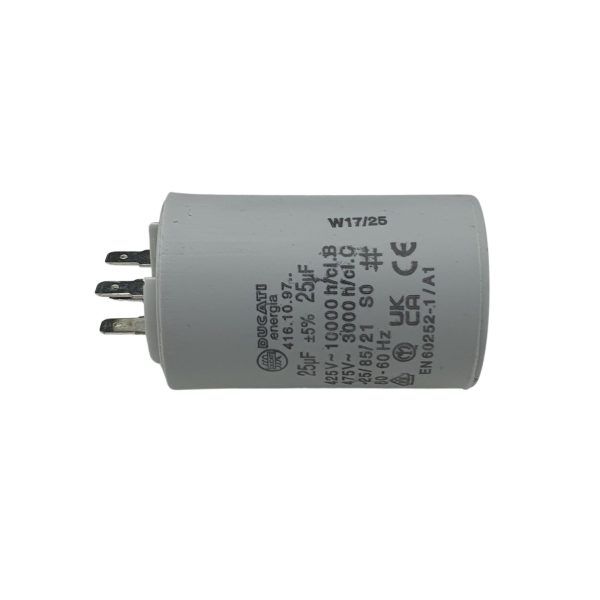 ZDER653 Condensateur 25 μF à Cosses Ø 45 L 7,3 cm Pour Pompes EUROPROEUROSWIM 1CV DAB (3)