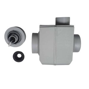 102950 Collecteur Gouttière Gris Citerne Citerne Souple Récupération Eau de Pluie (7)