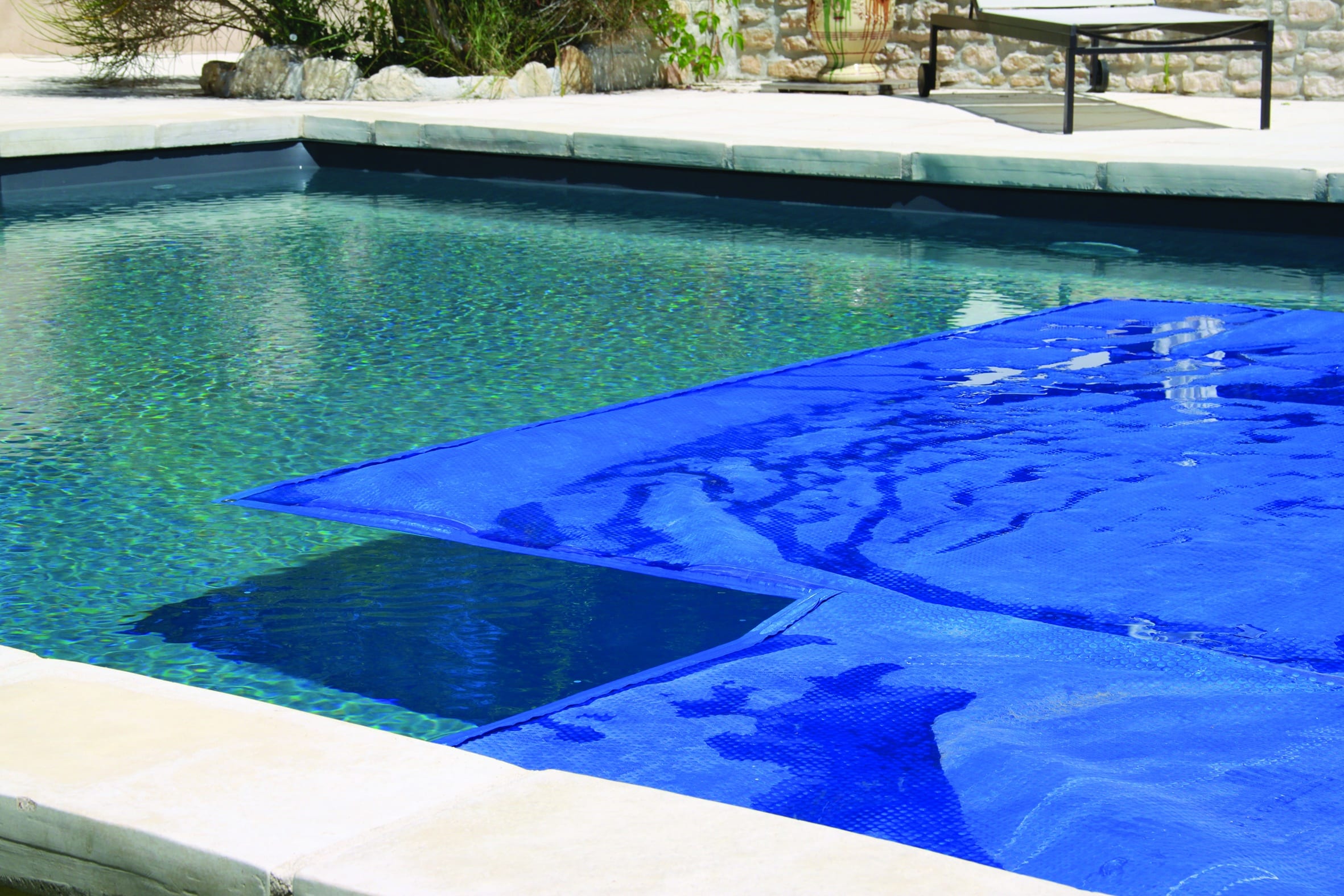 Couverture solaire Expert grise jardin