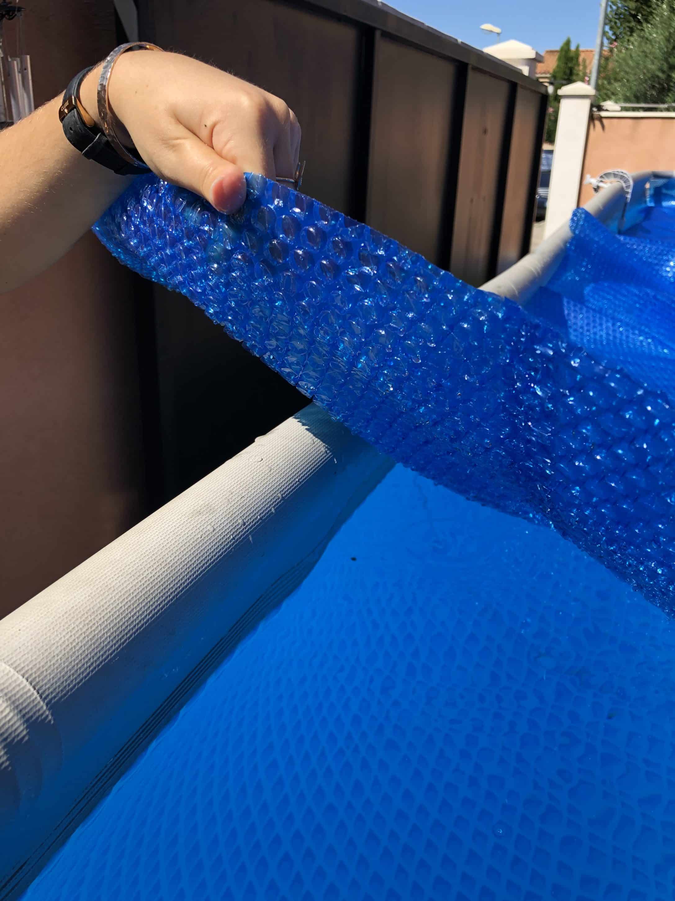 Bâche solaire Essentiel en utilisation