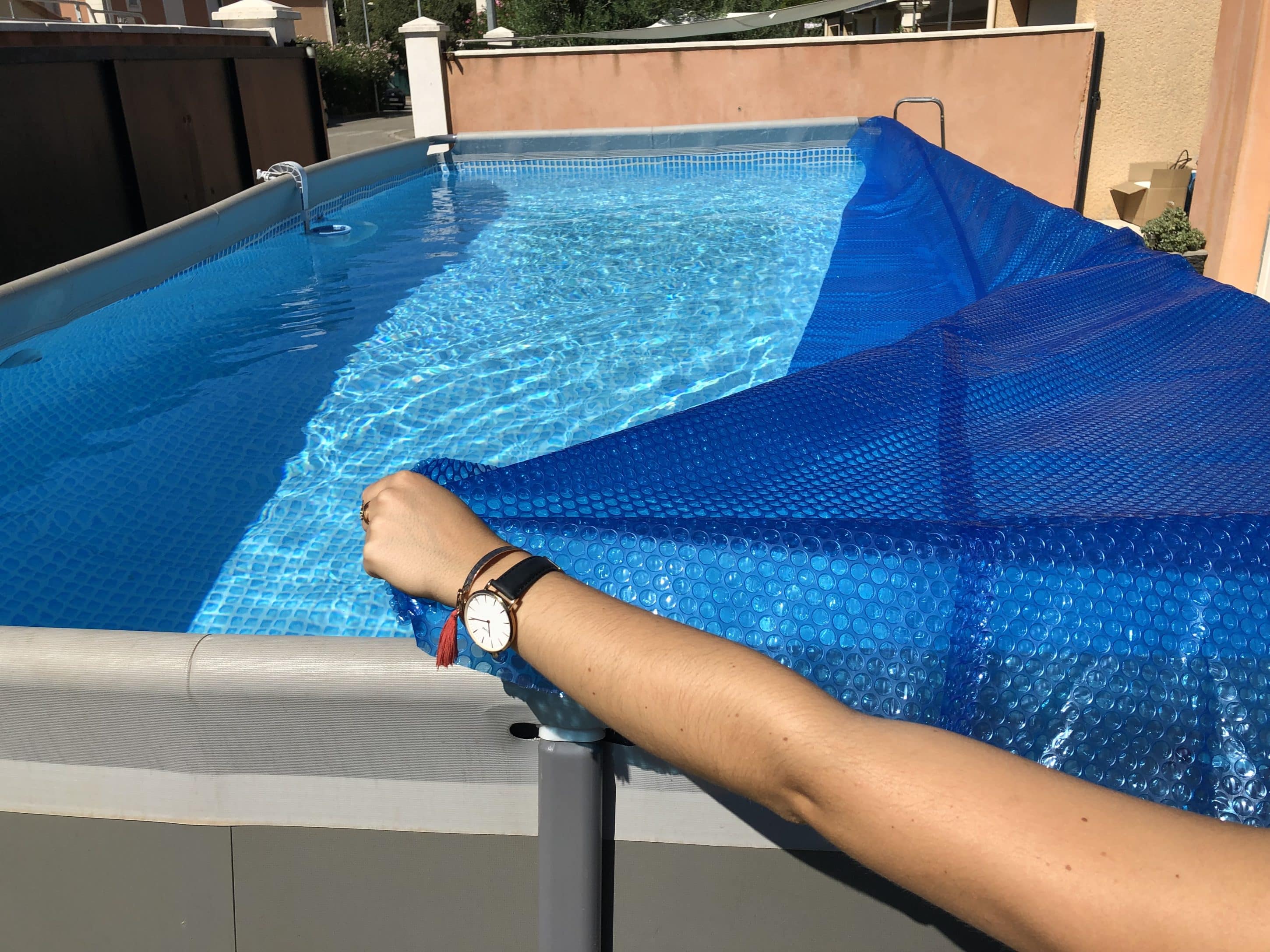 Bâche solaire Essentiel sur piscine