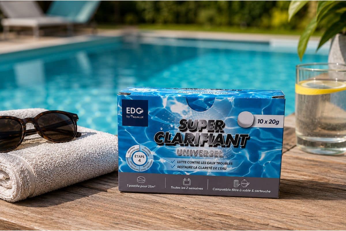 Eau trouble ? 1 pastille suffit.