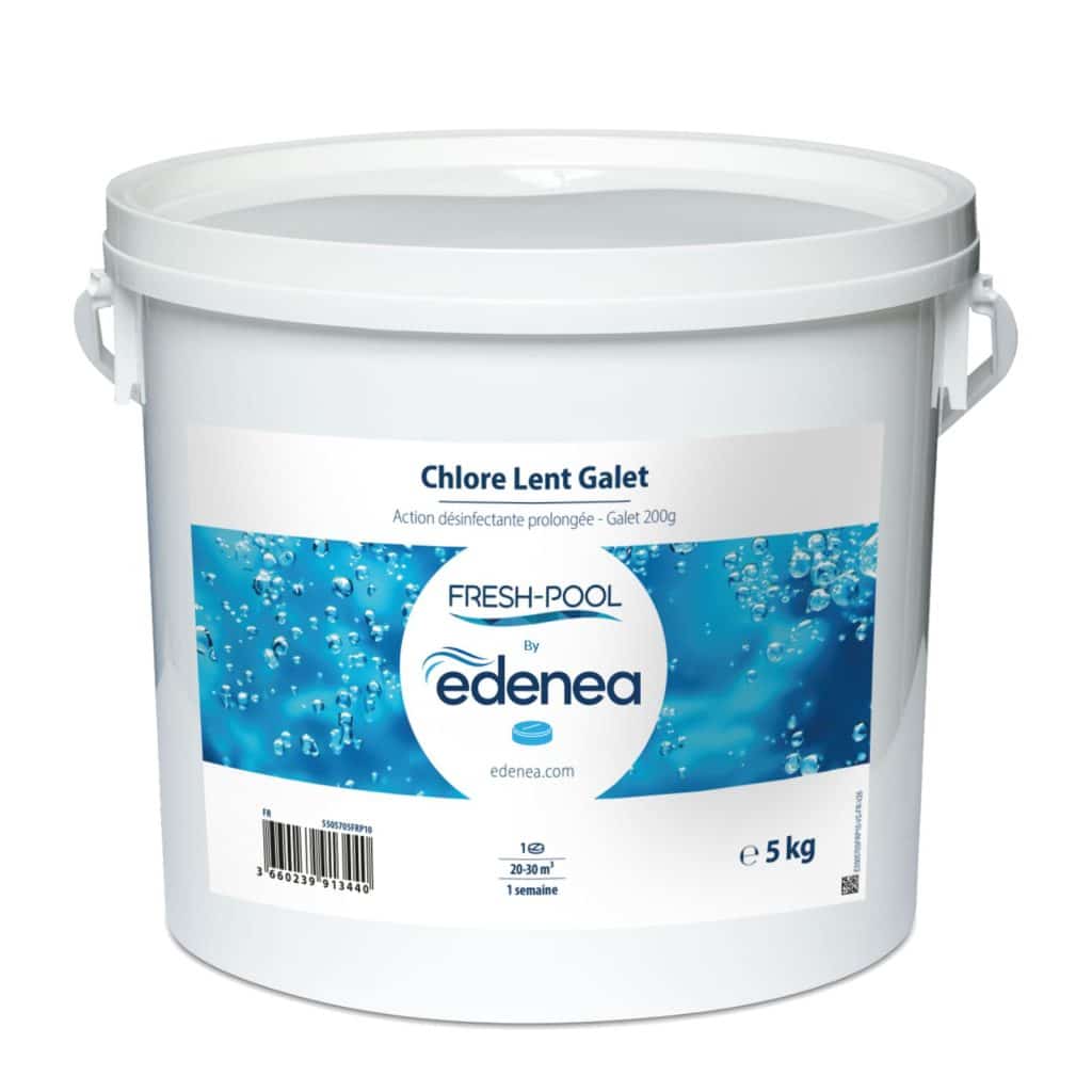 5505705FRP10 FRESH POOL EDENEA Chlore Lent Galet (1)